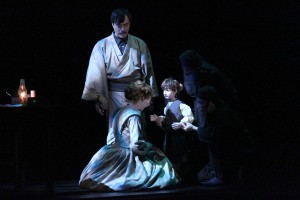 舞台『耳なし芳一』公開稽古の様子