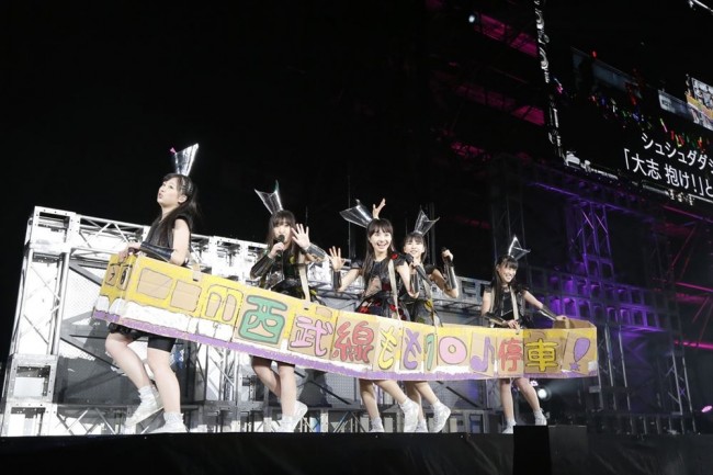 ももクロ、西武ドーム２days公演開催（13日公演の模様）