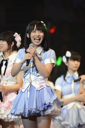 SKE48単独ライブ『SKE48 春コン 2013「変わらないこと。ずっと仲間なこと」』13日公演　組閣発表の模様　「SKE48終身名誉研究生」に任命された松村香織