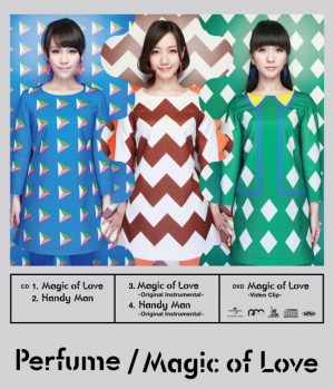 Perfumeニューシングル「Magic of Love」の新ビジュアルが初解禁（初回盤）