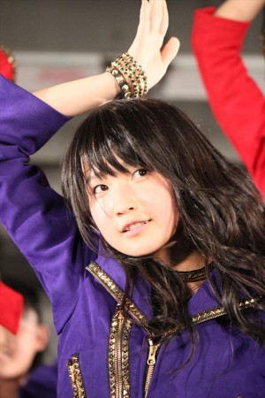 渋谷駅跡地でイベントを開催したモーニング娘。