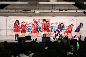 渋谷駅跡地でイベントを開催したモーニング娘。