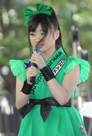 ラジオ公開収録に参加したももいろクローバーZ　有安杏果