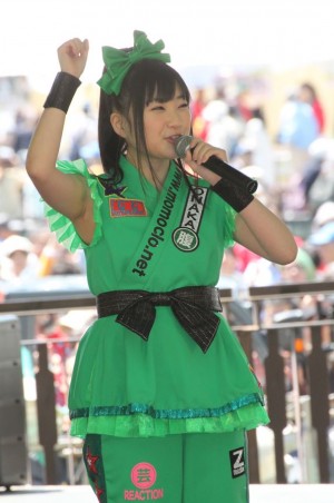 ラジオ公開収録に参加したももいろクローバーZ　有安杏果