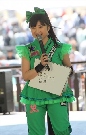 ラジオ公開収録に参加したももいろクローバーZ　有安杏果