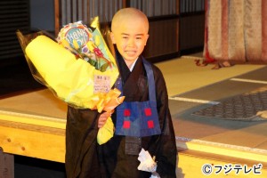 福くんがドラマ『一休さん2』で女装に初挑戦