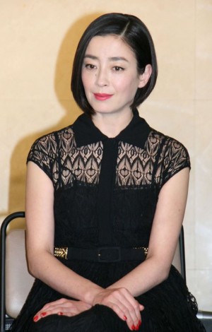 『盲導犬』に出演する宮沢りえ