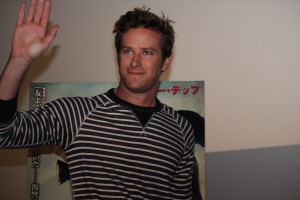 『ローン・レンジャー』アーミー・ハマー来日記者会見