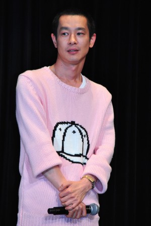 『俺俺』特別試写会に登場した加瀬亮