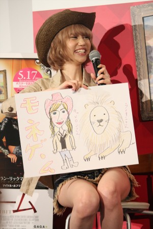 『モネ・ゲーム』公開直前イベントに登場した水沢アリー