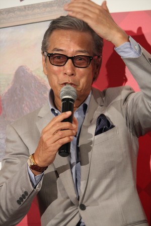 『モネ・ゲーム』公開直前イベントに登場した岩城滉一