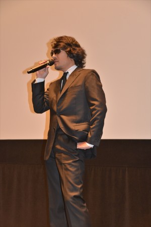 『トランスポーター ザ・シリーズ』吹替版プレミア試写会に登壇した藤原啓治