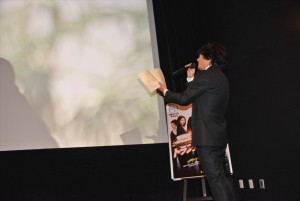 『トランスポーター ザ・シリーズ』吹替版プレミア試写会に登壇した藤原啓治