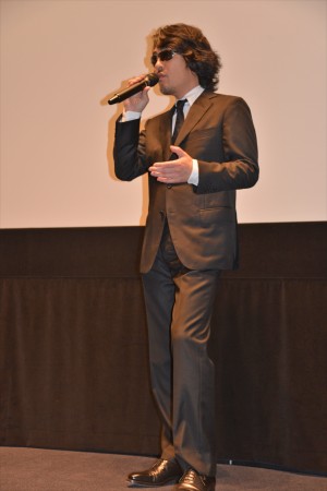 『トランスポーター ザ・シリーズ』吹替版プレミア試写会に登壇した藤原啓治