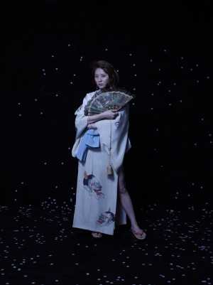 貫禄たっぷり、気の強い遊女・お七役を演じた麻美ゆま