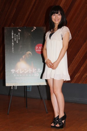 『サイレントヒル：リベレーション3D』公開アフレコに登場した福田彩乃