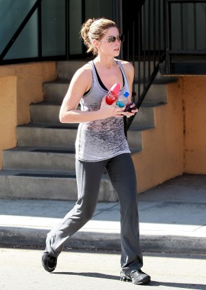 ジム帰りのアシュリー・グリーン