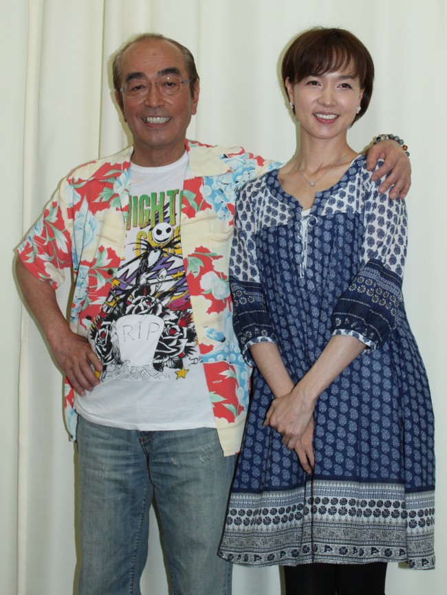 志村魂、囲み　20130530、いしのようこ、志村けん