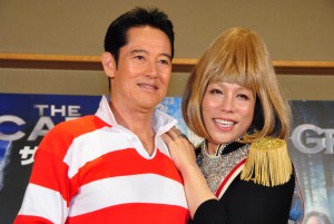 『ユニバーサル 海ドラ怒涛の4連発！ブッとばします！キャンペーン』イベントに出席した、山下真司とKABA.ちゃん