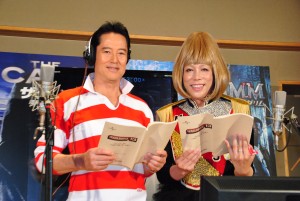 『ユニバーサル 海ドラ怒涛の4連発！ブッとばします！キャンペーン』イベントに出席した、山下真司とKABA.ちゃん