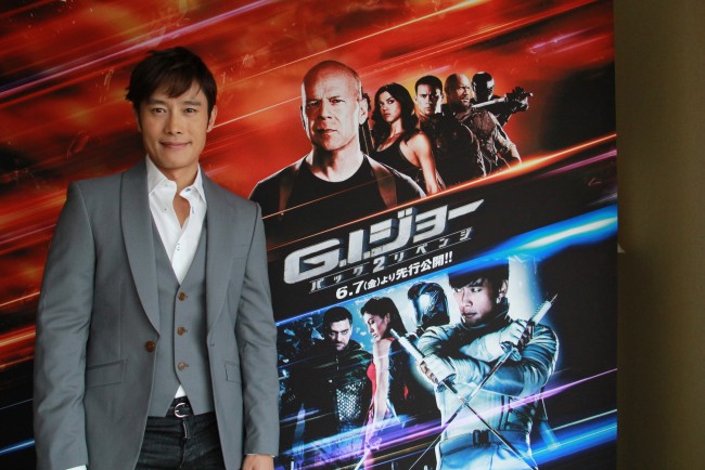 『G.I.ジョー バック2リベンジ』イ・ビョンホンインタビュー