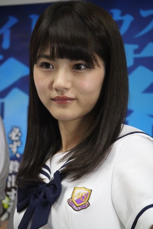 『エンド・オブ・ホワイトハウス』公開直前イベントに登場した乃木坂46の若月佑美