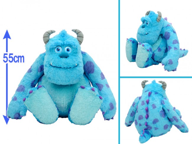 モンスターズ ユニバーシティ マイク サリー 名コンビの特大ぬいぐるみ発売 13年6月7日 写真 ゲーム アニメ ニュース クランクイン