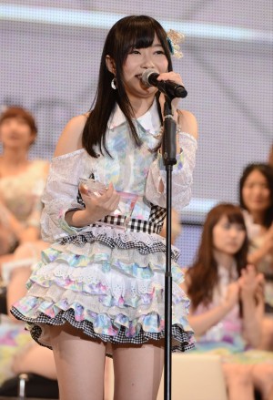 ＜第5回AKB48選抜総選挙＞開票イベントの模様　1位　指原莉乃（HKT48）150,570票