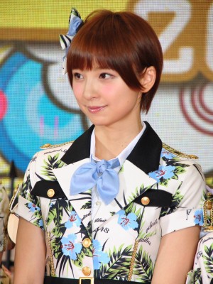 篠田麻里子、「お台場合衆国2013」制作発表会見に出席