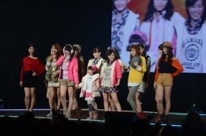 東京ガールズコレクション2012秋冬に登場したSUPER☆GiRLS