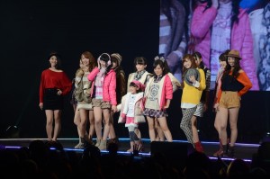 東京ガールズコレクション2012秋冬に登場したSUPER☆GiRLS