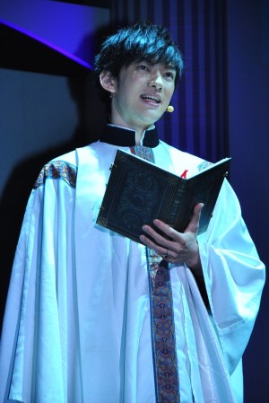 パチンコ新機種「CR金田一少年の事件簿」プレス発表会