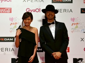 前田敦子、金子ノブアキ、『MTV VIDEO MUSIC AWARDS JAPAN 2013』レッドカーペット