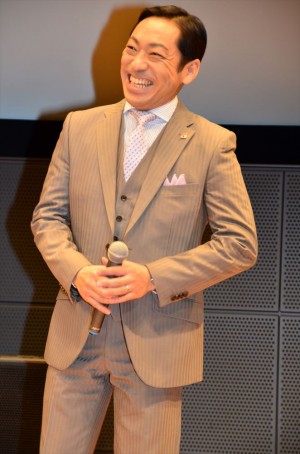 『半沢直樹』完成披露試写会に出席した香川照之