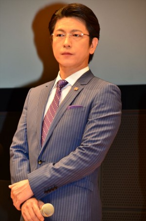 『半沢直樹』完成披露試写会に出席した及川光博