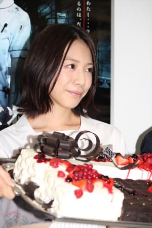 『悪霊病棟』合同取材にて