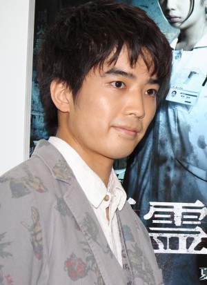 大和田健介、『悪霊病棟』合同取材にて