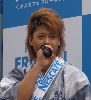 「ネスカフェ フローズン」PRイベントに出席したD☆DATE・五十嵐隼士