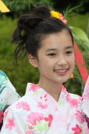 井頭愛海、「X21」七夕撮影会にて