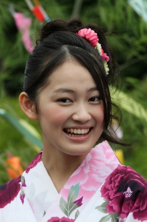 吉本実憂、「X21」七夕撮影会にて