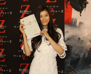 『ワールド・ウォー Z』声優発表会に登場した篠原涼子