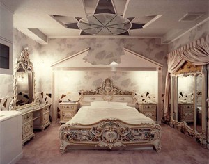 宮殿の寝室のよう