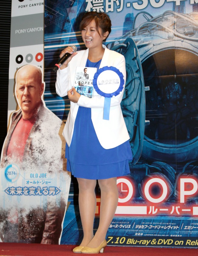 『LOOPER／ルーパー』ブルーレイ＆DVD発売記念イベント20130709、美奈子