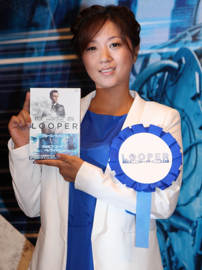 『LOOPER／ルーパー』ブルーレイ＆DVD発売記念イベント20130709、美奈子