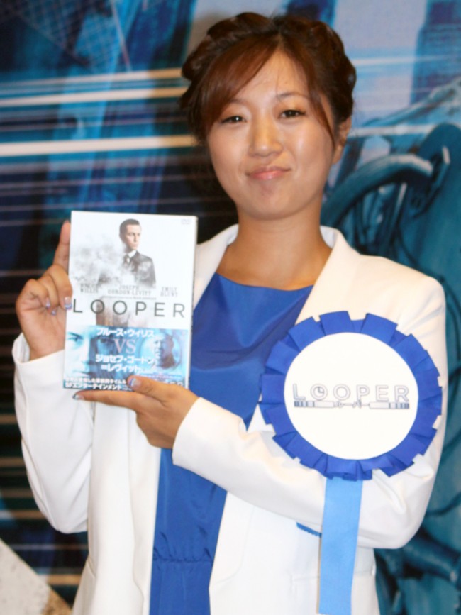 『LOOPER／ルーパー』ブルーレイ＆DVD発売記念イベント20130709、美奈子