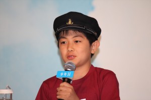 『少年H』完成報告会見に登場した吉岡竜輝