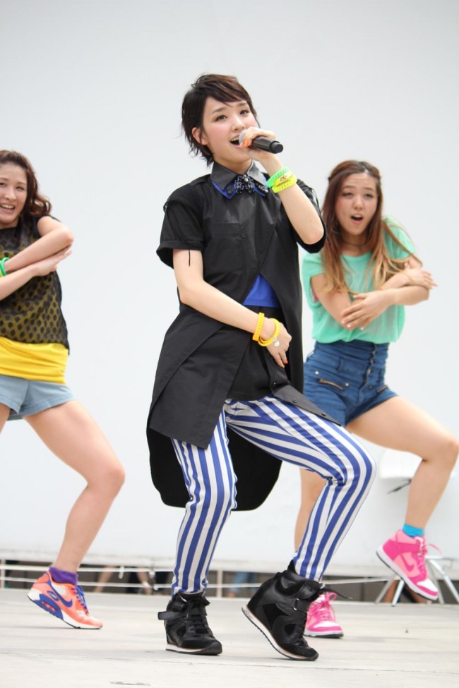 地元・神奈川で凱旋ライブを行った剛力彩芽