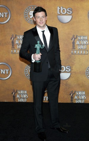 コーリー・モンテース、2010年1月開催「第16回全米映画俳優組合賞」にて