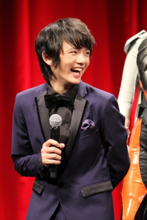 『ガッチャマン』舞台挨拶に登壇した濱田龍臣