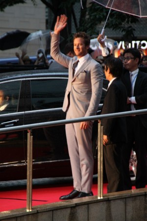 『ローン・レンジャー』ジャパンプレミア（アーミー・ハマー）